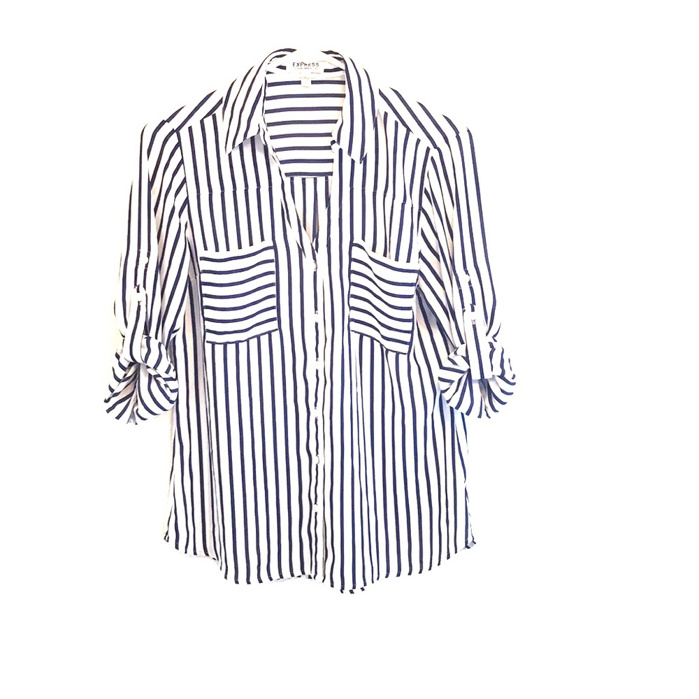 Express striped blouse